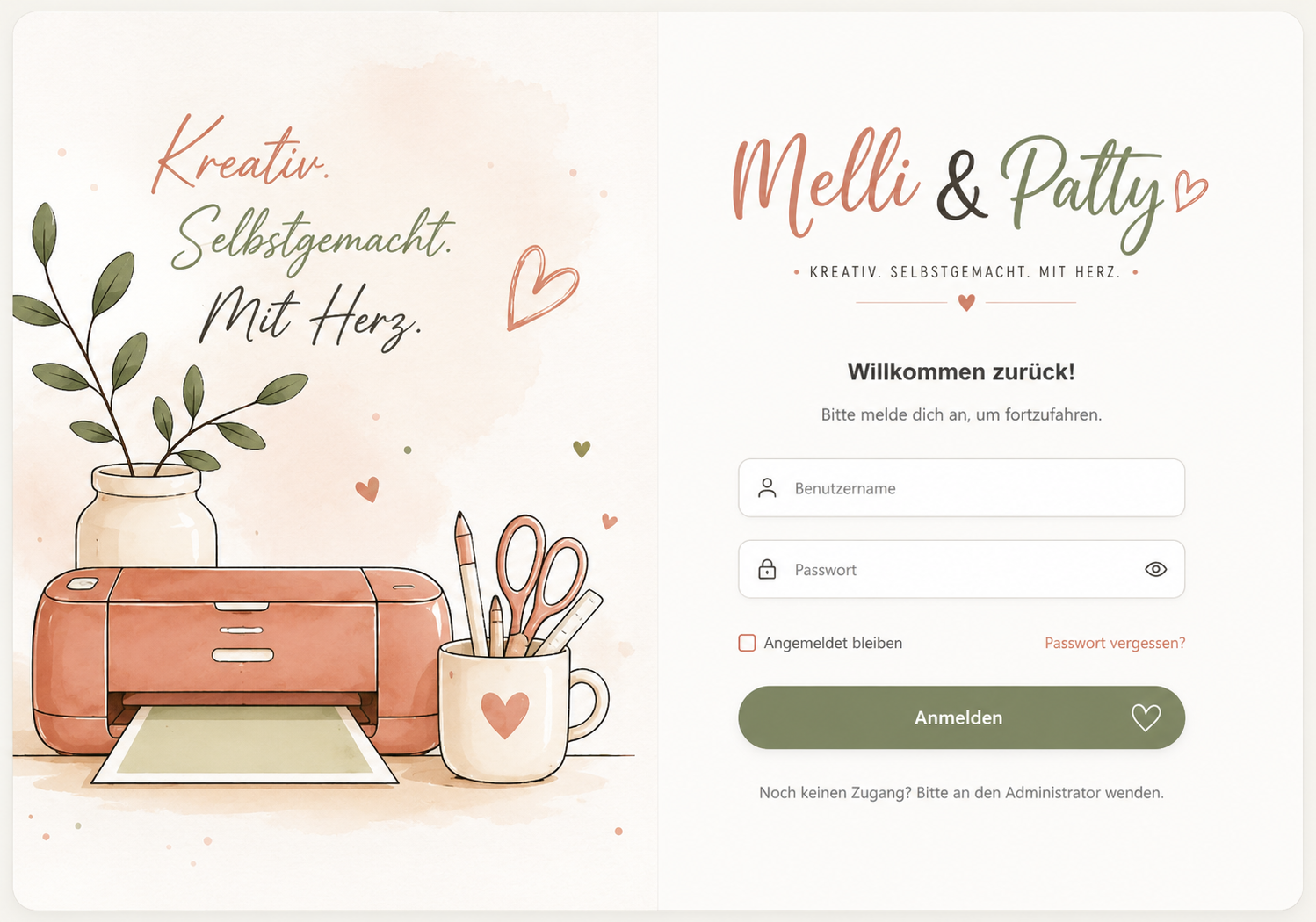 Kreativ. Selbstgemacht. Mit Herz.